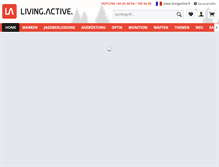 Tablet Screenshot of livingactive.de